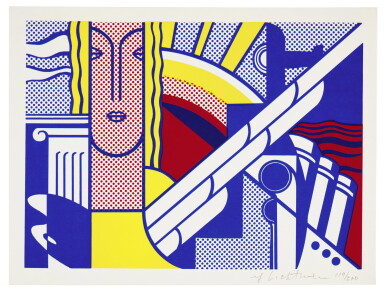 View full screen - View 1 of Lot 599. Modern Art Poster.