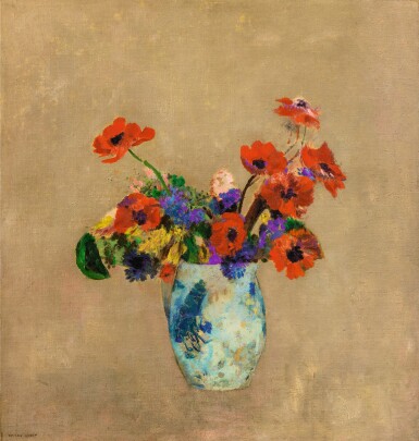 View full screen - View 1 of Lot 18. ODILON REDON | VASE DE FLEURS.