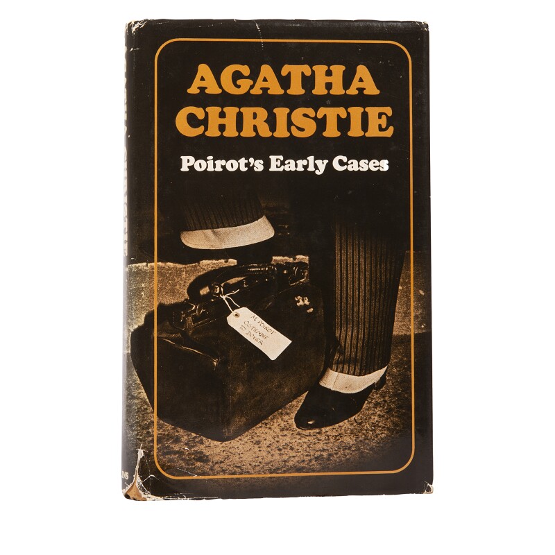 Agatha Christie Vintage Poirot's Early Cases First Edition Available