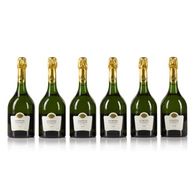 View full screen - View 1 of Lot 1605. Taittinger, Comtes de Champagne, Blanc de Blancs 2005 (6 BT).