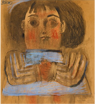 View full screen - View 1 of Lot 492. FERNANDO BOTERO | YOUNG GIRL.