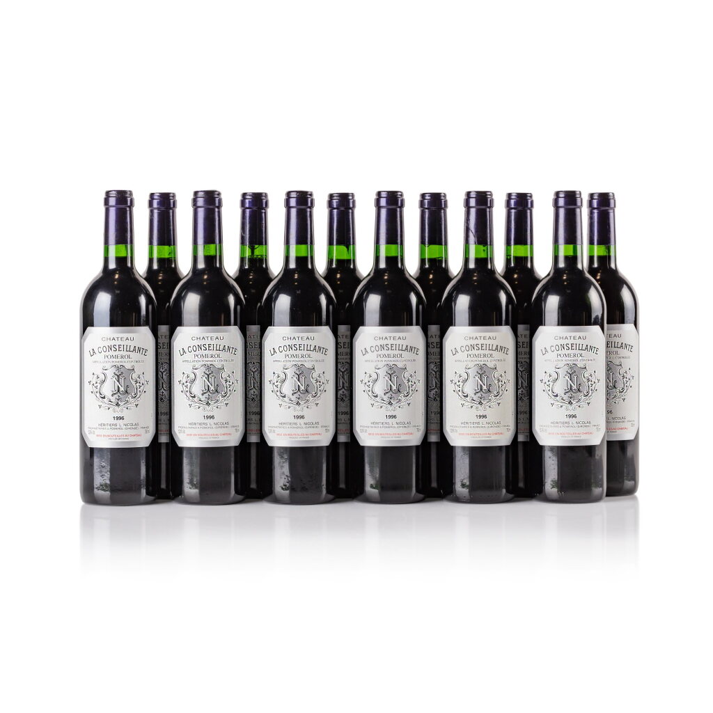 View full screen - View 1 of Lot 407. Château La Conseillante 1996 (12 BT).
