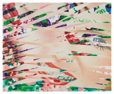 View full screen - View 1 of Lot 282. JAMES ROSENQUIST | CROSSHATCH AND MUTATIONS (G. 207).