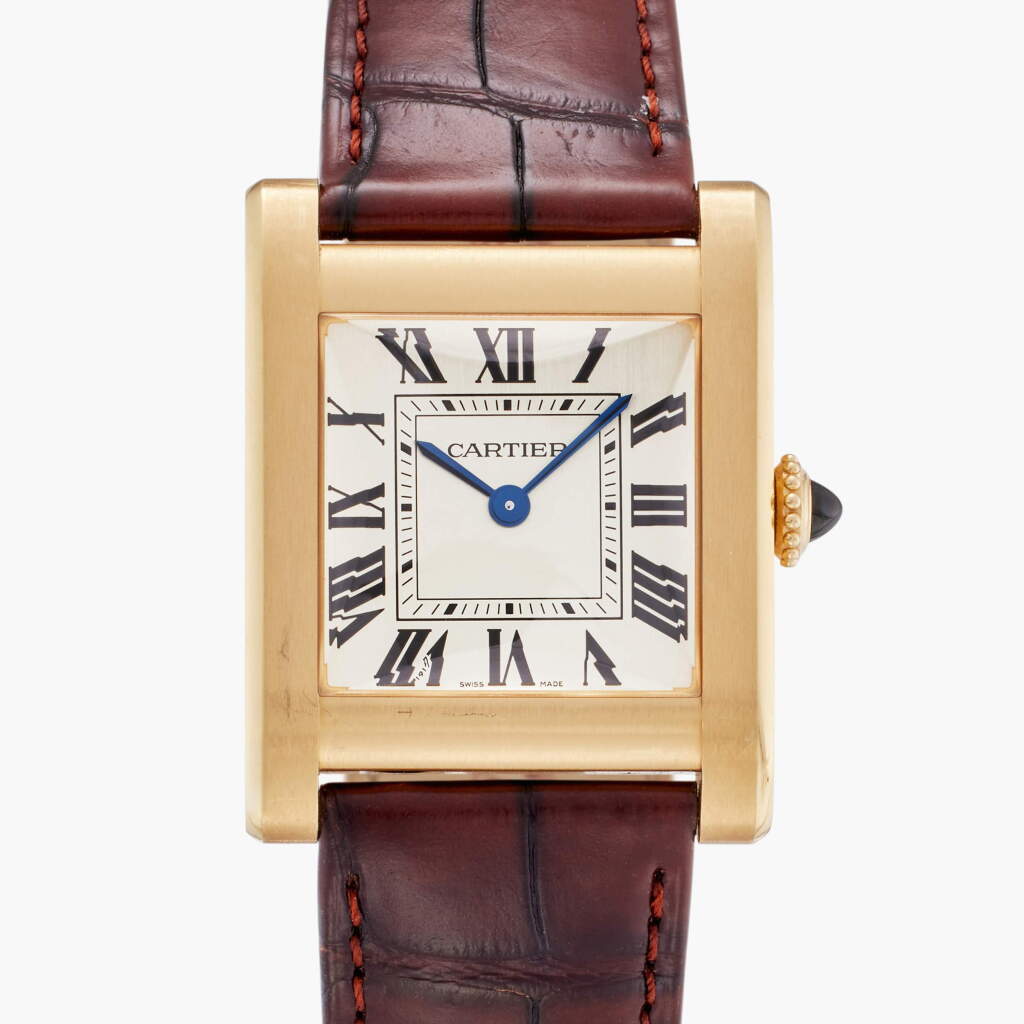 View full screen - View 1 of Lot 51. Reference WGTA0108 Tank Normale 'Cartier Privé' | A limited edition yellow gold wristwatch, Circa 2023.