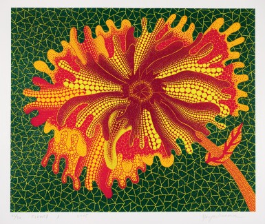View full screen - View 1 of Lot 219. YAYOI KUSAMA | FLOWERS A.