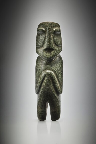 View full screen - View 1 of Lot 93. Mezcala Stone Figure.