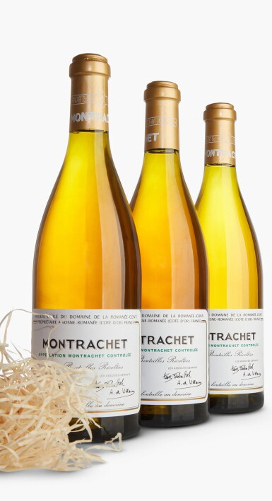 View full screen - View 1 of Lot 38. Montrachet 2002 Domaine de la Romanée-Conti (3 BT).