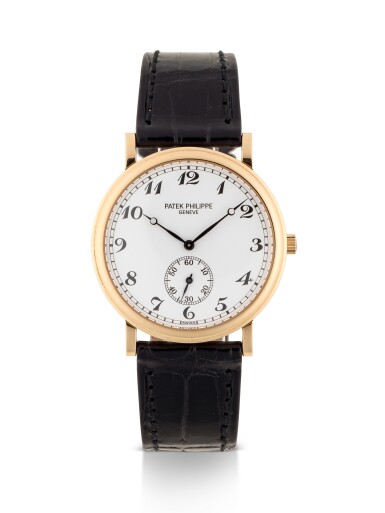 View full screen - View 1 of Lot 50. PATEK PHILIPPE | CALATRAVA, REF 5022 YELLOW GOLD WRISTWATCH CIRCA 1998.