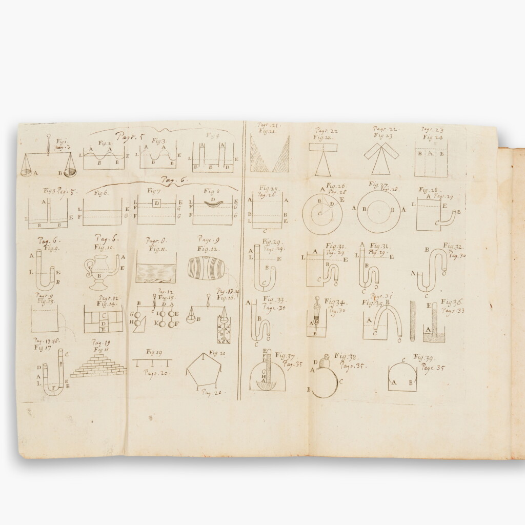 View full screen - View 1 of Lot 89. Wallis, John | A discourse of gravity and gravitation..., London, 1675.