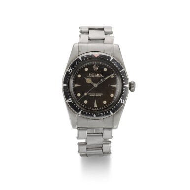 View full screen - View 1 of Lot 365. ROLEX | MILGAUSS REF 6541, RARE STAINLESS STEEL AUTOMATIC ANTI MAGNETIC WRISTWATCH WITH BRACELET, CIRCA 1959.