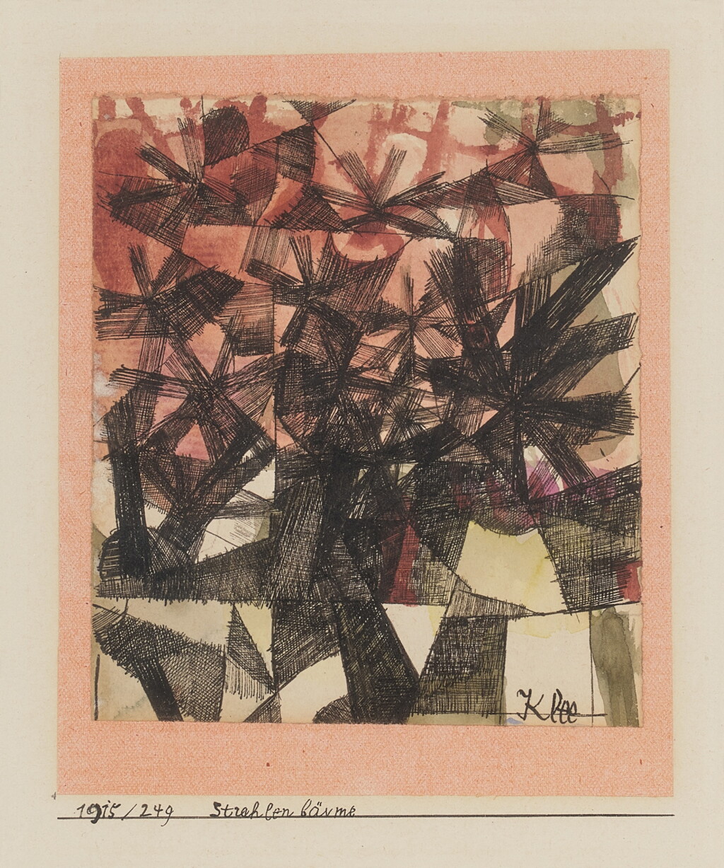 View full screen - View 1 of Lot 111. Strahlenbäume (Radiant Trees).