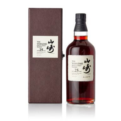 View full screen - View 1 of Lot 1677. 山崎 The Yamazaki 25 Year Old 43.0 abv NV (1 BT70).