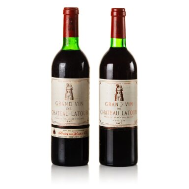 View full screen - View 1 of Lot 20. Château Latour 1970/1977/1979 (3 BT).
