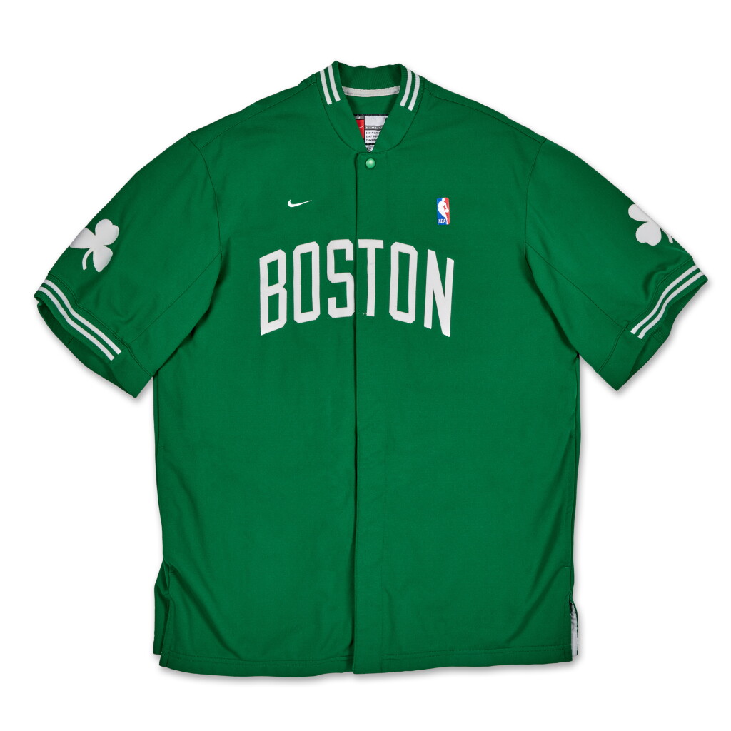 View full screen - View 1 of Lot 28. Paul Pierce 1998-1999 Boston Celtics Rookie Warm Up Jacket.