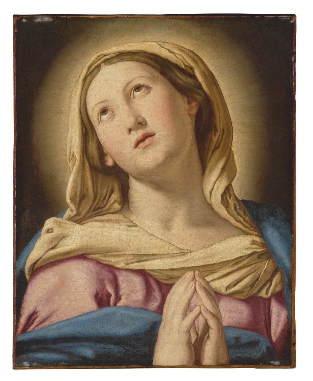 View full screen - View 1 of Lot 559. GIOVANNI BATTISTA SALVI, CALLED SASSOFERRATO | THE MADONNA ANNUNCIATE.