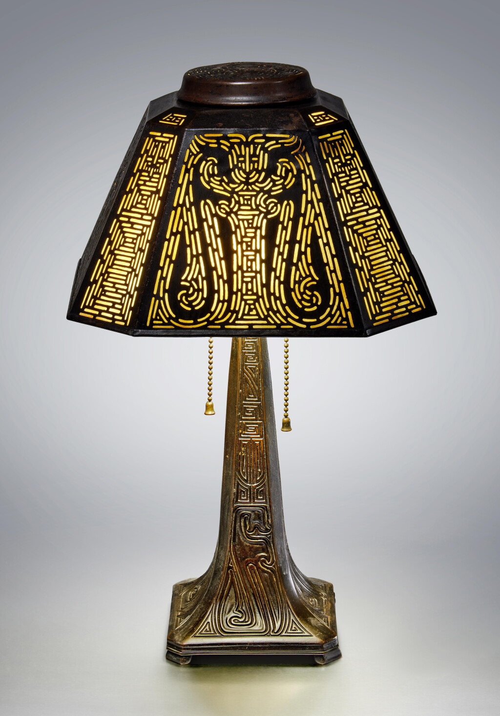 View full screen - View 1 of Lot 217. "Chinese" Desk Lamp.