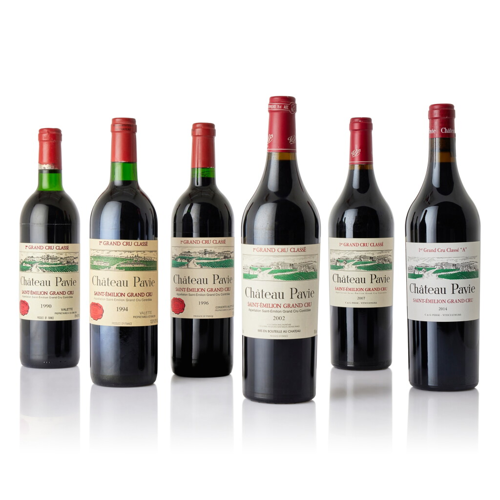 View full screen - View 1 of Lot 9020. Château Pavie "Vertical" (6 BT).