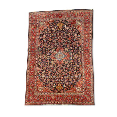 View full screen - View 1 of Lot 759. A Kashan carpet, Central Persia, circa 1920.