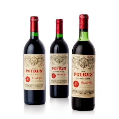 View full screen - View 1 of Lot 9093. Petrus 1966 (2 BT).