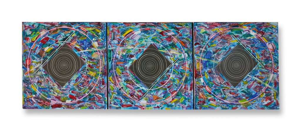 View full screen - View 1 of Lot 344. Top Hat Triptych.