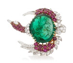 'BIRD IN FLIGHT' CLIP-BROOCH (SPILLA A CLIP 'BIRD IN FLIGHT') | CARTIER, PARIS, 1962