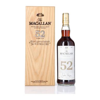 View full screen - View 1 of Lot 16. The Macallan 52 Year Old 48.0 abv NV (1 BT 75cl).