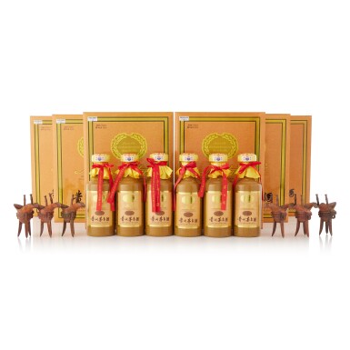 View full screen - View 1 of Lot 5018. 2022年產30年貴州茅台酒 Kweichow Moutai Aged 30 Years 2022 (6 BT50).