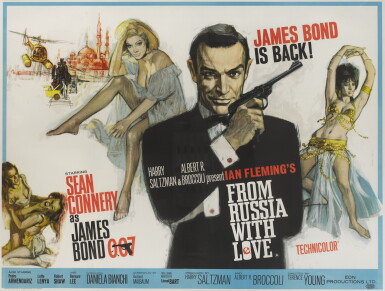 View full screen - View 1 of Lot 119. From Russia with Love (1963), Poster, British.