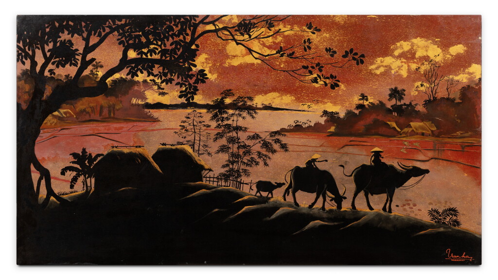View full screen - View 1 of Lot 11. Tran Van Ha (1911-1974) Return to the village.