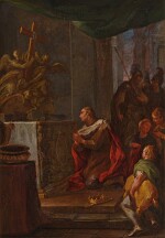 Vision of Saint Louis IX of France