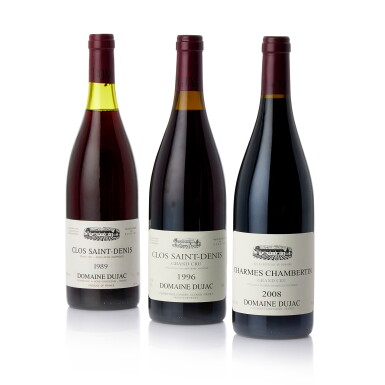 View full screen - View 1 of Lot 6076. Clos Saint Denis 1996 Domaine Dujac (6 BT).