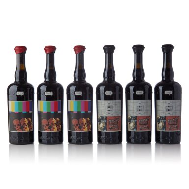 View full screen - View 1 of Lot 399. Sine Qua Non, Rattrapante, Eleven Confessions Vineyard, Grenache and Touché, Eleven Confessions Vineyard, Syrah 2012 (6 BT).