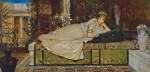 JOHN ATKINSON GRIMSHAW | A Lady in a Classical Interior