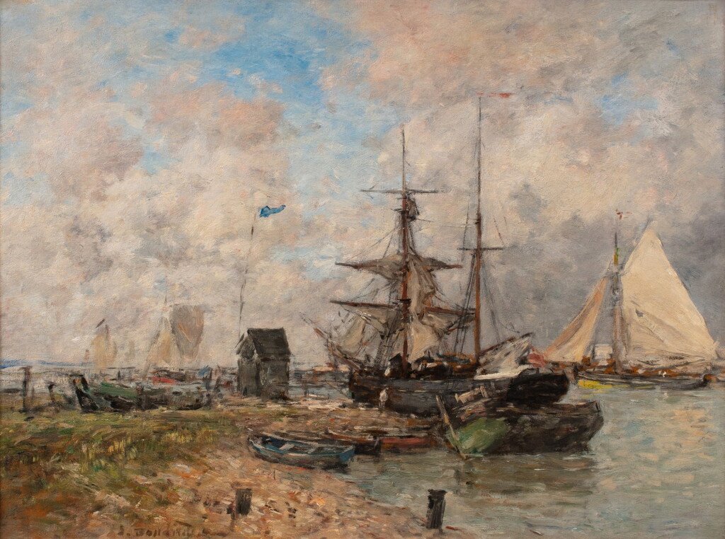 View full screen - View 1 of Lot 207. Trouville. Le port.