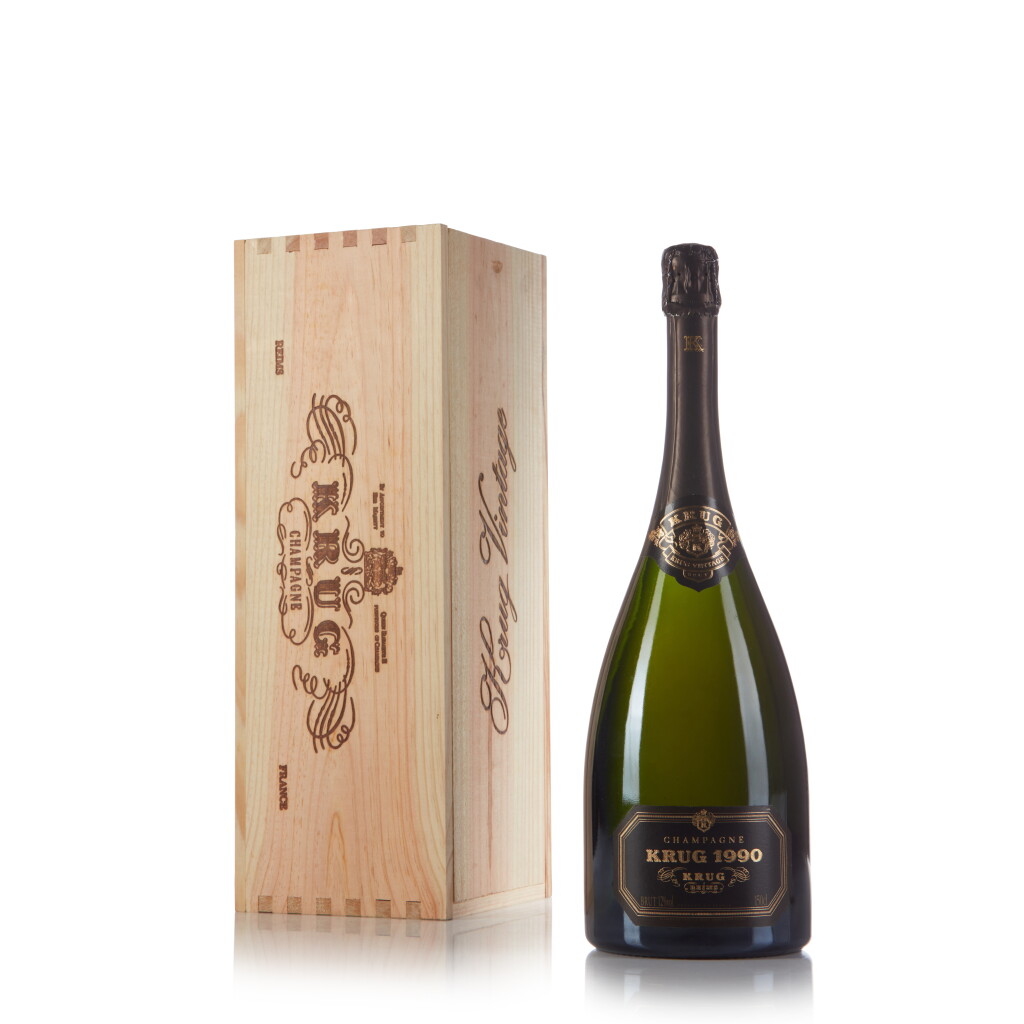 View full screen - View 1 of Lot 9374. Krug: Vintage Brut 1988 (2 BT).