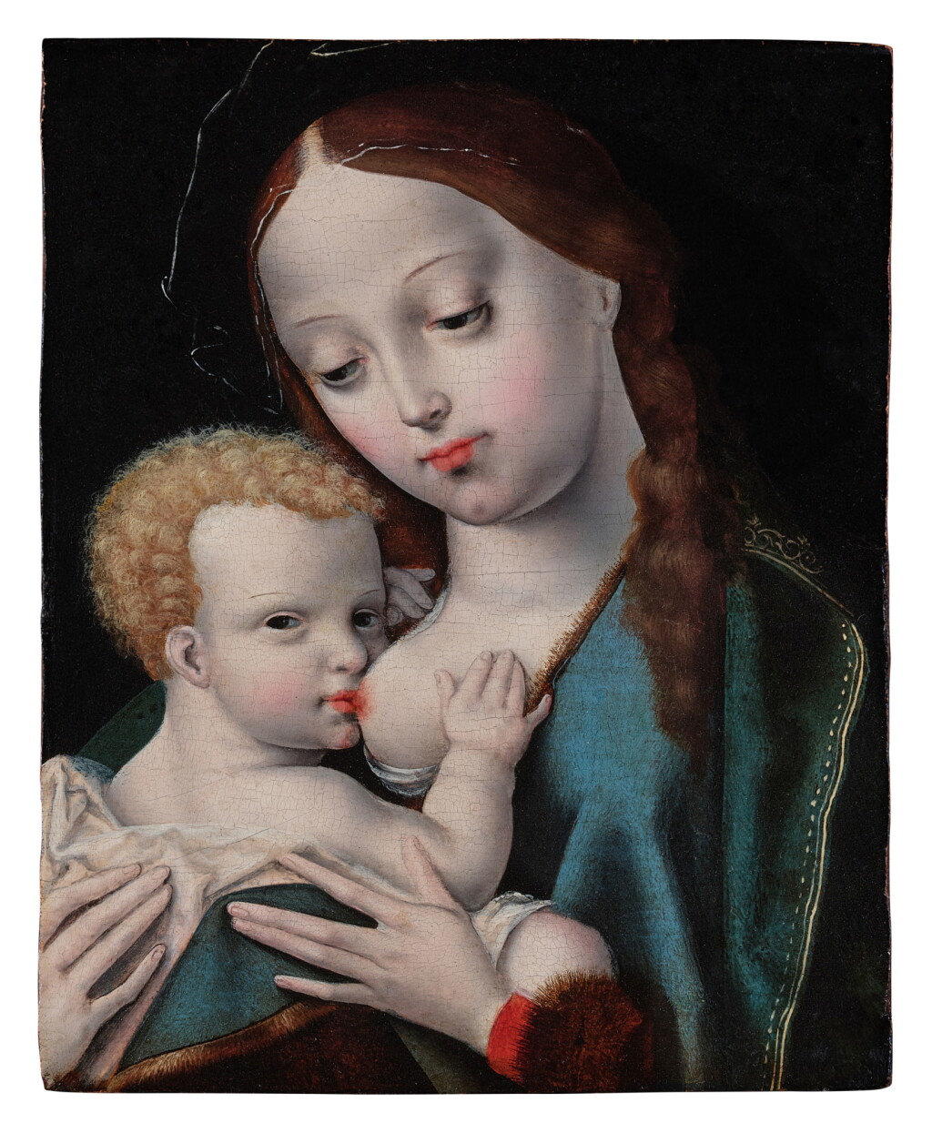 View full screen - View 1 of Lot 483. Virgin and Child.
