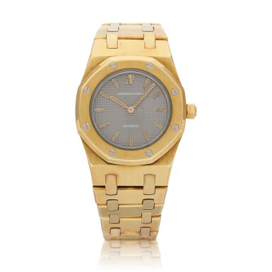 View full screen - View 1 of Lot 183. Audemars Piguet, Royal Oak, Yellow gold wristwatch ( Audemars Piguet, Royal Oak, Orologio in acciaio e oro).