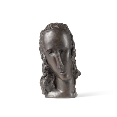 View full screen - View 1 of Lot 185. Head of a Girl.