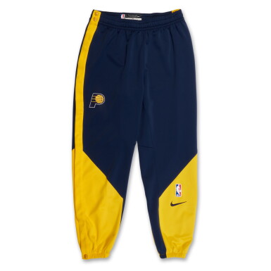 View full screen - View 1 of Lot 108. Tyrese Haliburton Indiana Pacers 2025 NBA Finals Game Issued Warm Up Pants.