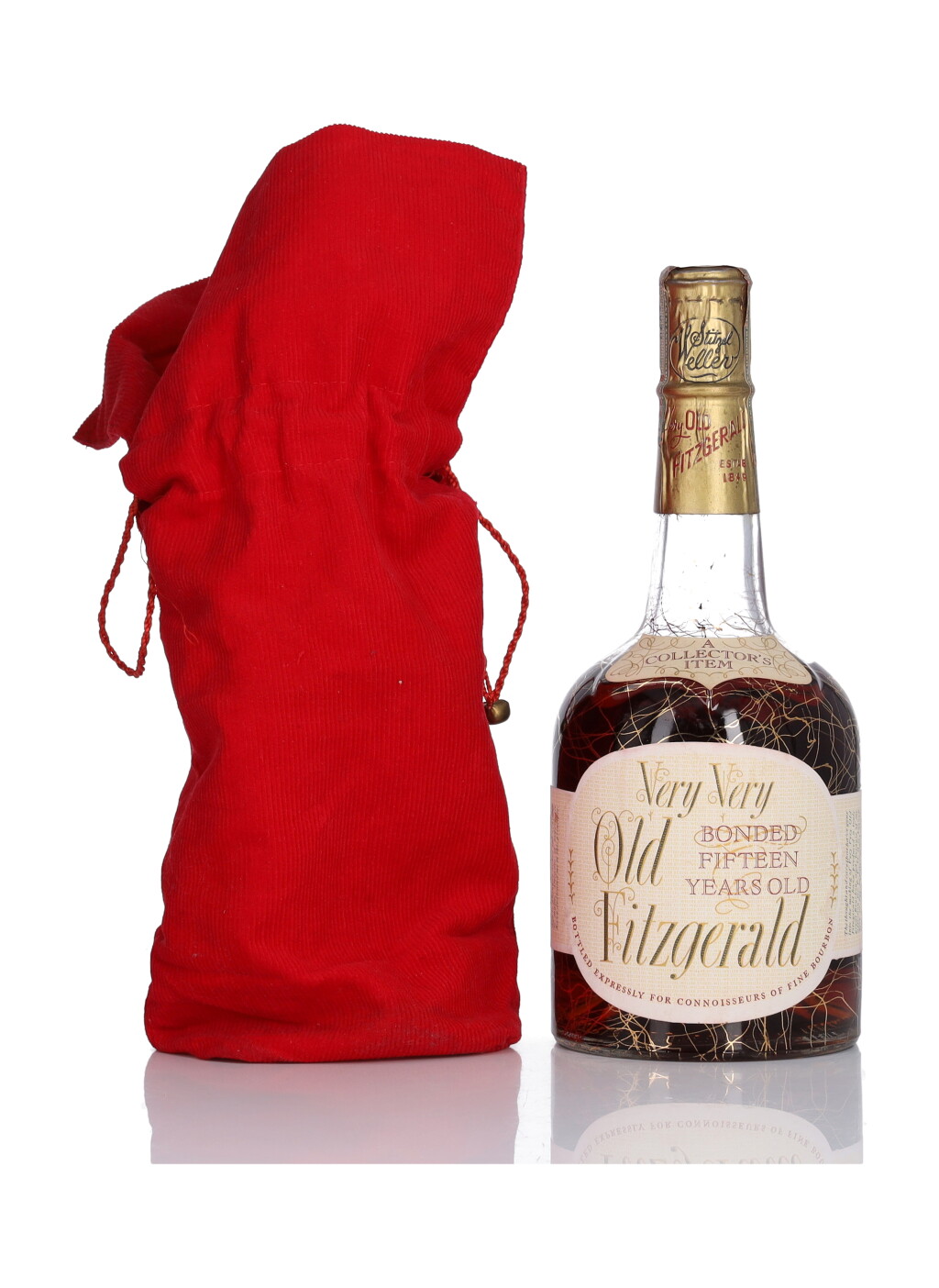 View full screen - View 1 of Lot 159. Very Very Old Fitzgerald 15 Year Old 100 Proof 1951 (1 Bottle 4/5 Quart).
