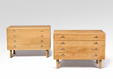 View full screen - View 1 of Lot 90. Pair of chests of drawers, model RY 250, designed circa 1965.