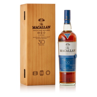 View full screen - View 1 of Lot 9281. The Macallan 30 Year Old Fine Oak 43.0 abv NV (1 BT70).