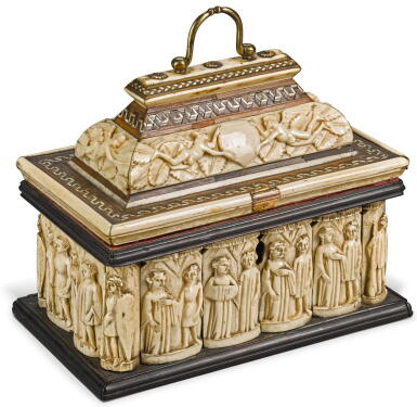 View full screen - View 1 of Lot 12. ITALIAN, PROBABLY VENICE, EARLY 15TH CENTURY | CASKET.