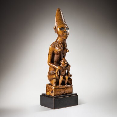 View full screen - View 1 of Lot 101. Maternité phemba, Kongo / Yombe, République Démocratique du Congo | Kongo / Yombe phemba Maternity Figure, Republic Democratic of the Congo.