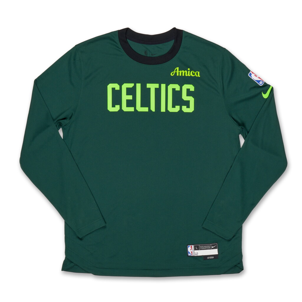 全萤幕检视 - 查看173JD Davison Boston Celtics 2024-2025 Game Issued City Edition Warmup Top and Shorts的1