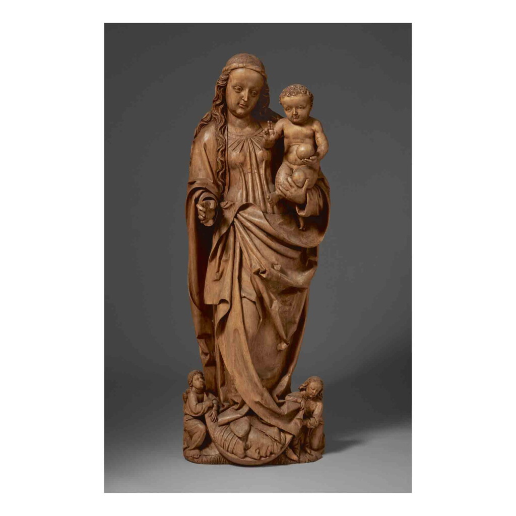 View full screen - View 1 of Lot 141. Madonna and Child on a Crescent Moon .