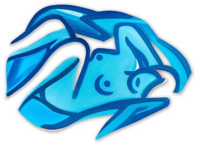 View full screen - View of Blue Nude #17.