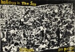 Jamie Reid | Holidays in the Sun, promotional poster for the release of the single, 14 October 1977
