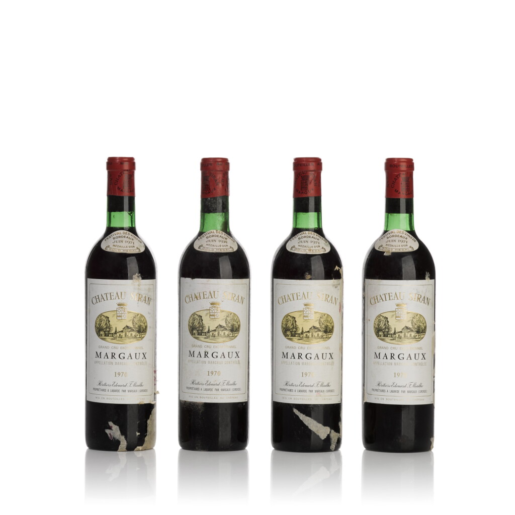 View full screen - View 1 of Lot 141. Château Siran 1970 (4 BT).