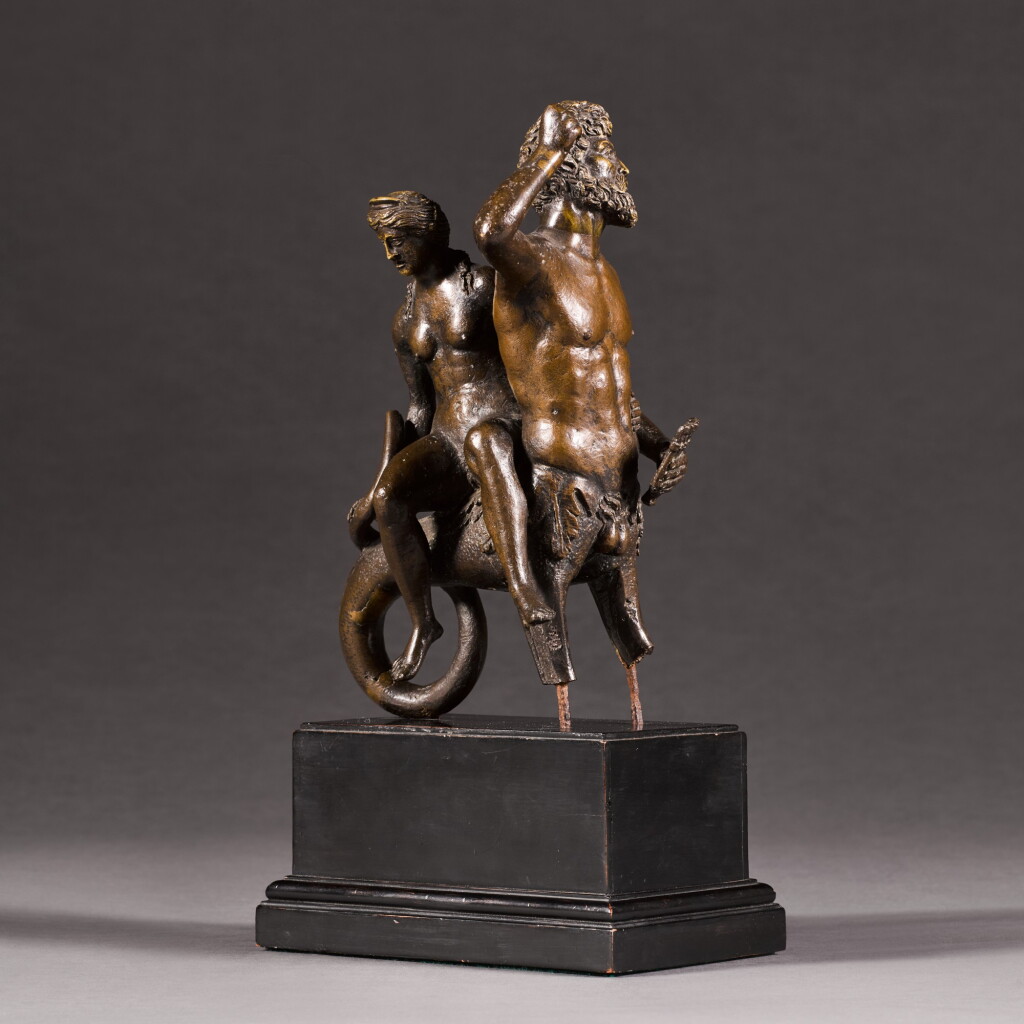 View full screen - View 1 of Lot 30. AFTER A MODEL ATTRIBUTED TO ANDREA BRIOSCO, CALLED IL RICCIO | TRITON AND NEREID.